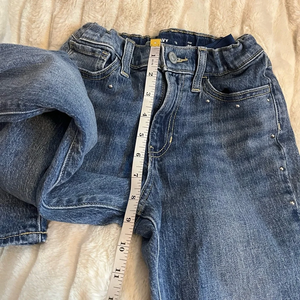 Old Navy Girls 8/10/12 Built In Flex Flare Studded Spring Preppy Baddie Jeans